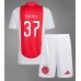 Ajax Josip Sutalo #37 Hjemmedraktsett Barn 2024-25 Korte ermer (+ Korte bukser)